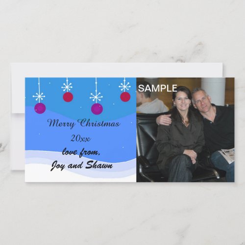 Merry Christmas Photo Card