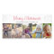 Merry Christmas Photo Collage Flat Holiday Custom