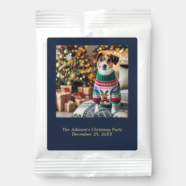 Merry Christmas Photo Drink Mix (Front)
