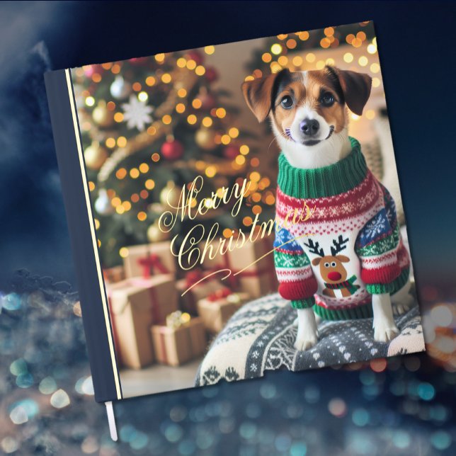 Merry Christmas Photo Foil Guest Book (Merry Christmas Photo Foil Guest Book)