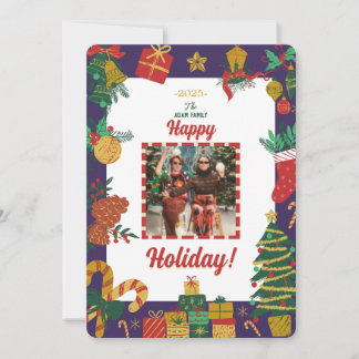 Merry Christmas Photo Holiday Card