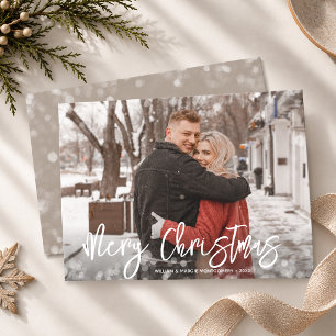 Merry Christmas Photo Holiday Card