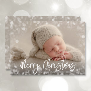 Merry Christmas Photo Holiday Card