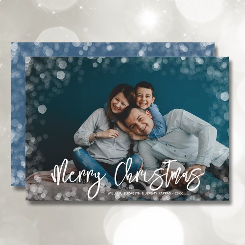 Merry Christmas Photo Holiday Card