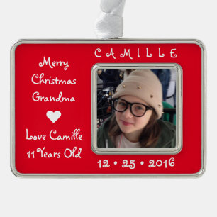 MERRY CHRISTMAS ♥︎ PHOTO MEMORIES ♥︎ GIFT ORNAMENT