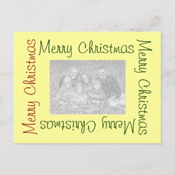 Merry Christmas Photo Postcards by Love_Letters at Zazzle