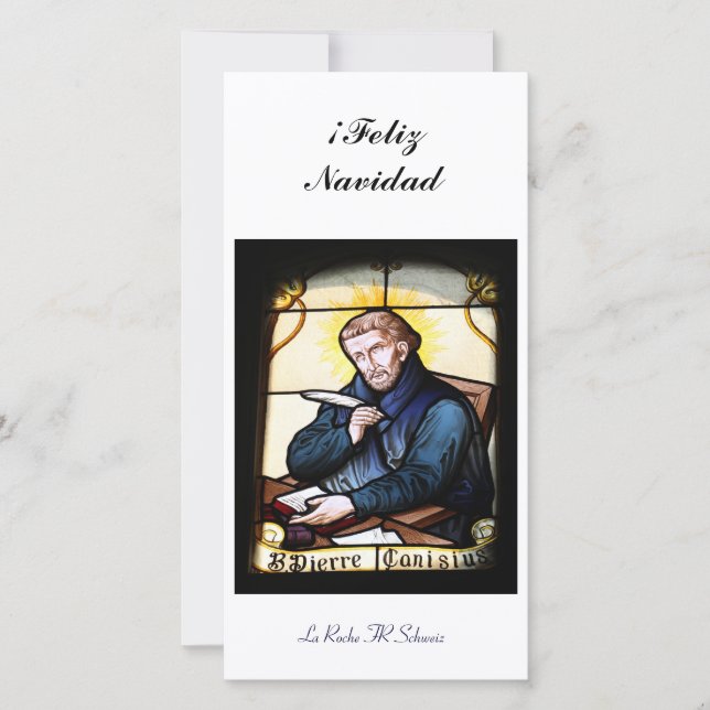 Merry Christmas Photocard Holiday Card (Front)