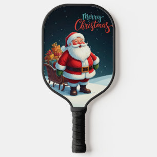 Merry Christmas Pickleball Paddle