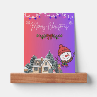 Merry Christmas Picture Ledges