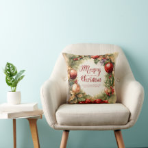 MERRY CHRISTMAS PILLOW