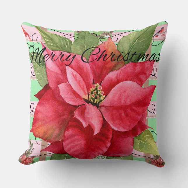 Merry Christmas Pillow (Front)