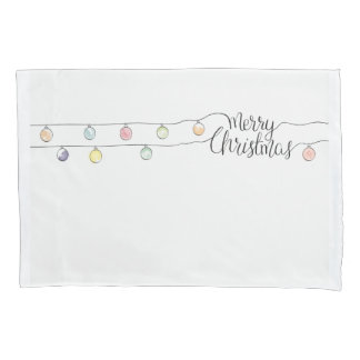 Merry christmas pillow case