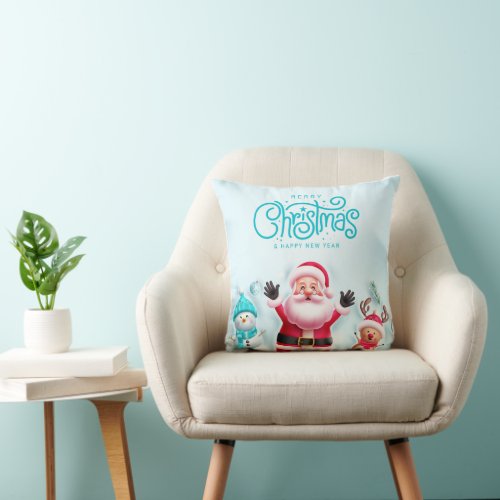 Merry Christmas Pillow Cover