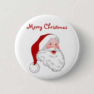 Merry Christmas Pinback Button