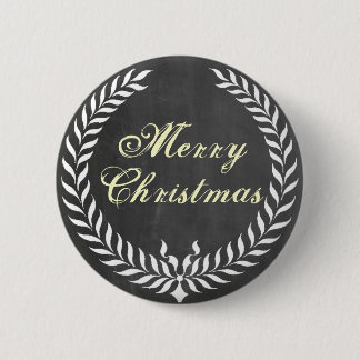 Merry Christmas Pinback Button