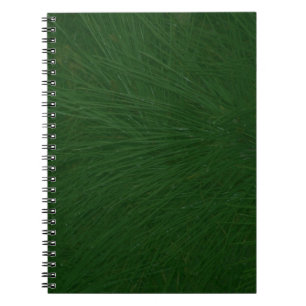 Merry Christmas Pine Tree Close Up Notebook