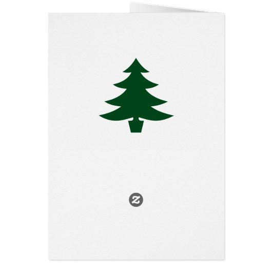 Merry Christmas pine trees (Back)