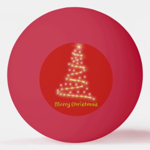 Merry Christmas Ping_Pong Ball