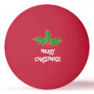 Merry Christmas ping pong balls for table tennis Merry Christmas ping pong balls for table tennis