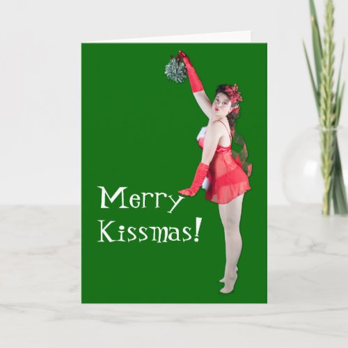 Merry Christmas Pinup Card