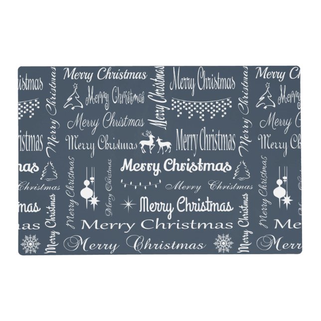 Merry Christmas Placemat (Front)