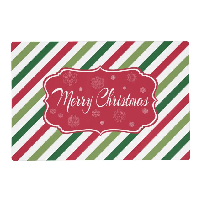 Merry Christmas Placemat (Front)