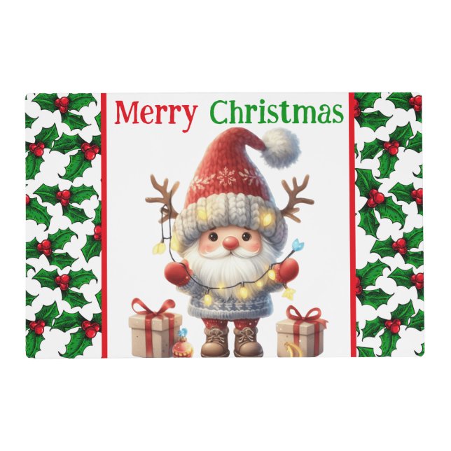 Merry Christmas Placemat (Front)