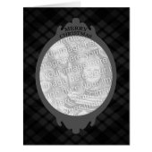 merry christmas (plaid frame) (Front)