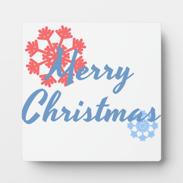 Merry Christmas Plaque (Front)