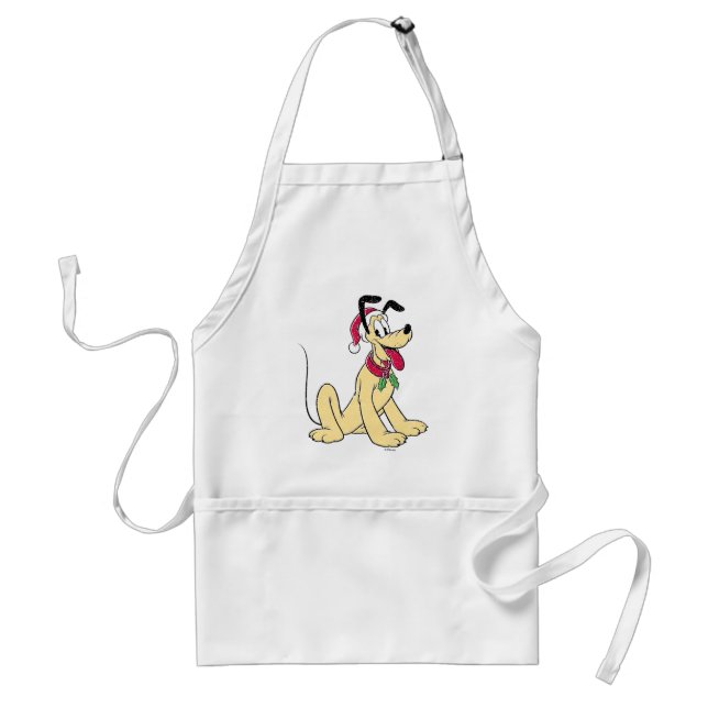 Merry Christmas | Pluto Ready Christmas Adult Apron (Front)