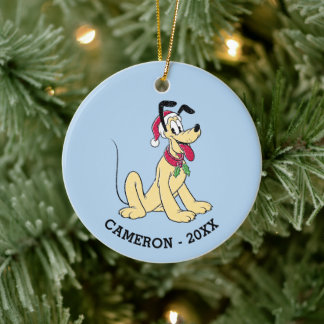 Merry Christmas | Pluto Ready Christmas Ceramic Ornament
