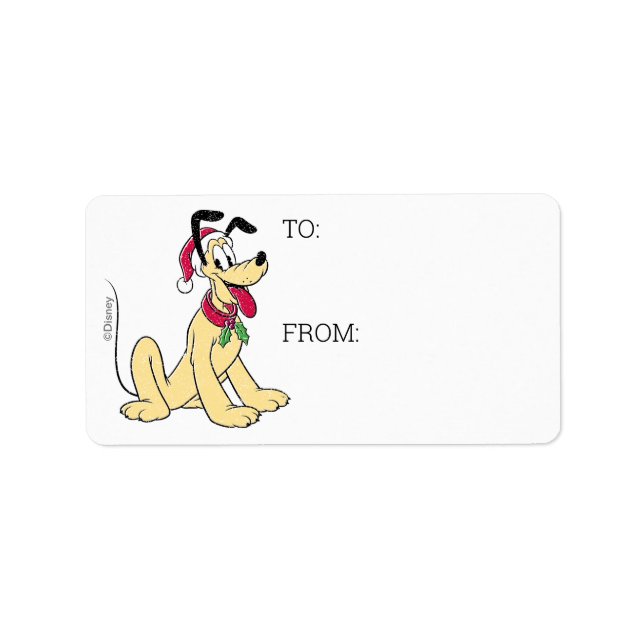 Merry Christmas | Pluto Ready Christmas Label (Front)