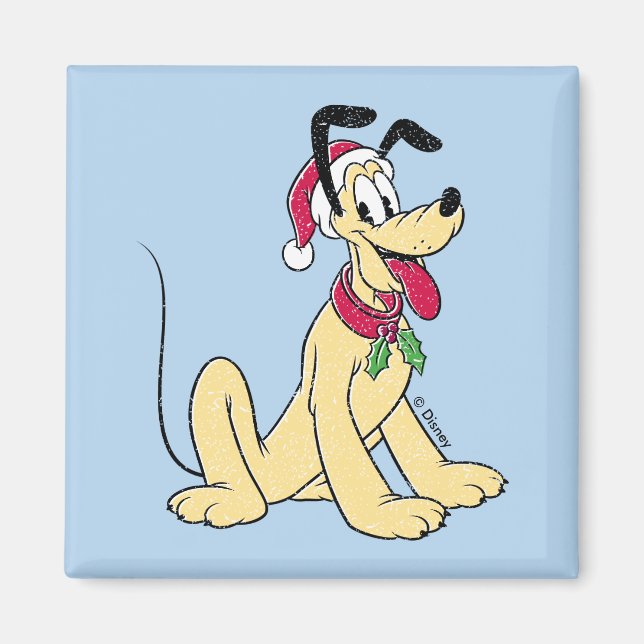 Merry Christmas | Pluto Ready Christmas Magnet (Front)