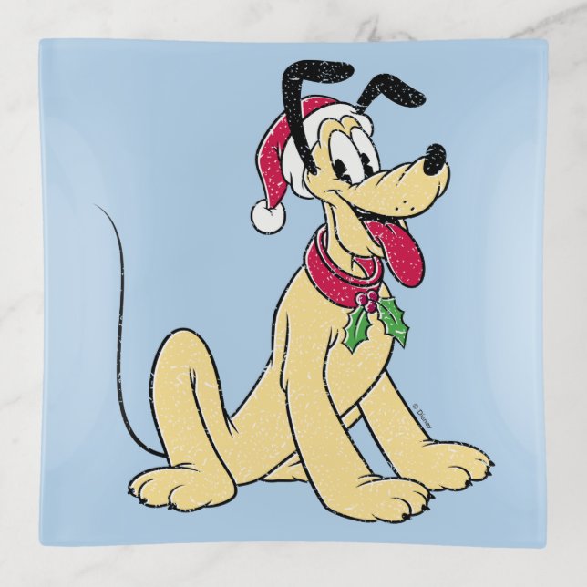 Merry Christmas | Pluto Ready Christmas Trinket Tray (Front)