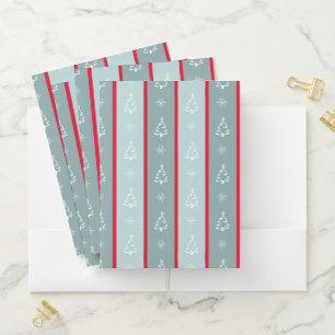 Merry Christmas Pocket Folder