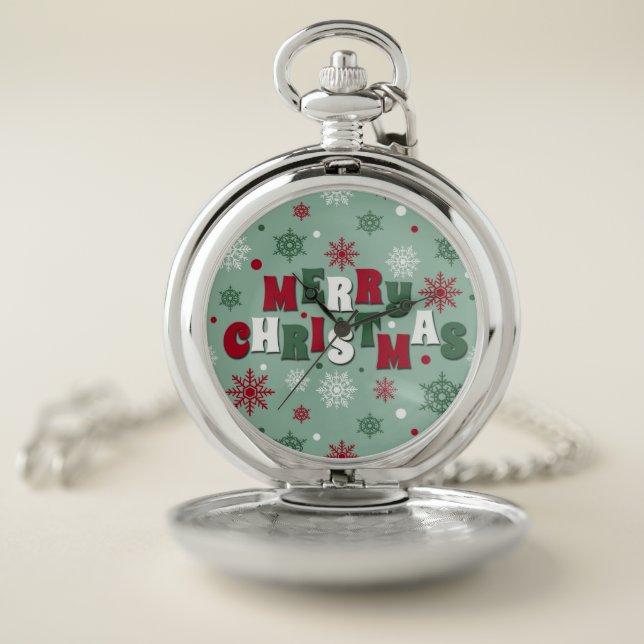 Merry Christmas Pocket Watch (Inside)