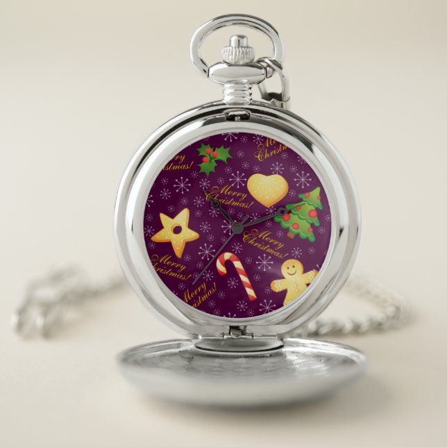 Merry Christmas Pocket Watch (Inside)