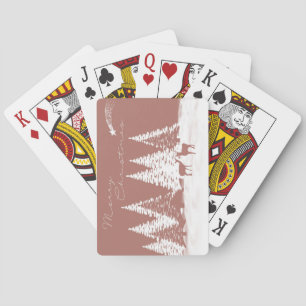 Merry Christmas Poker Cards