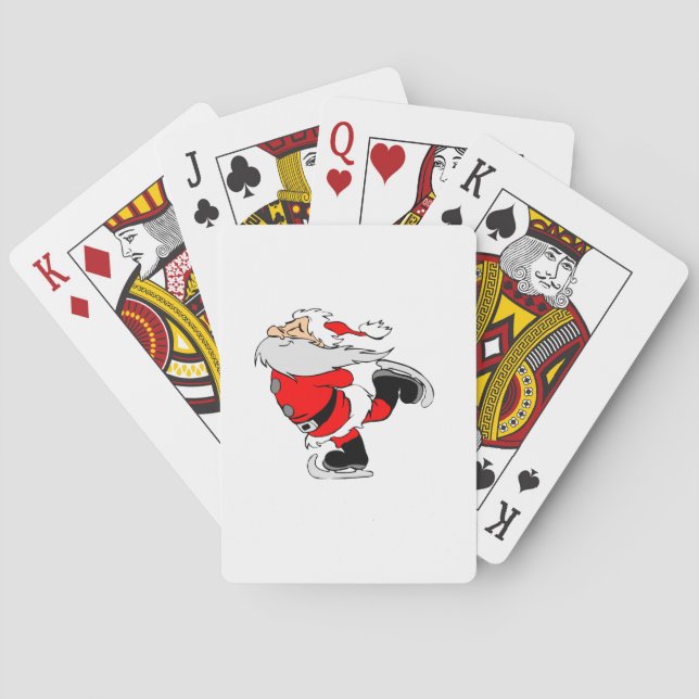 merry christmas poker cards (Back)