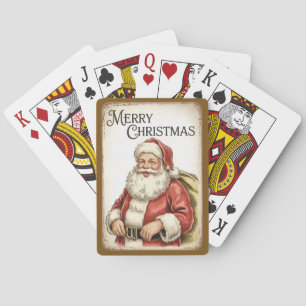 Merry Christmas Poker Playing Cards