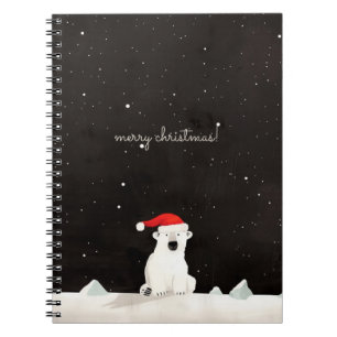 Merry Christmas Polar Bear! Notebook
