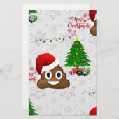 merry christmas poo emoji (Front/Back)