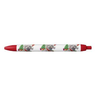 Merry Christmas Poodle Writing Pen