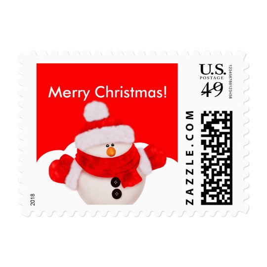 Merry Christmas Postage Stamps