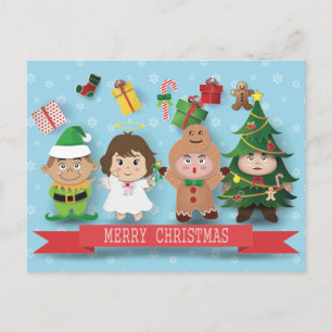 Merry Christmas Postcard