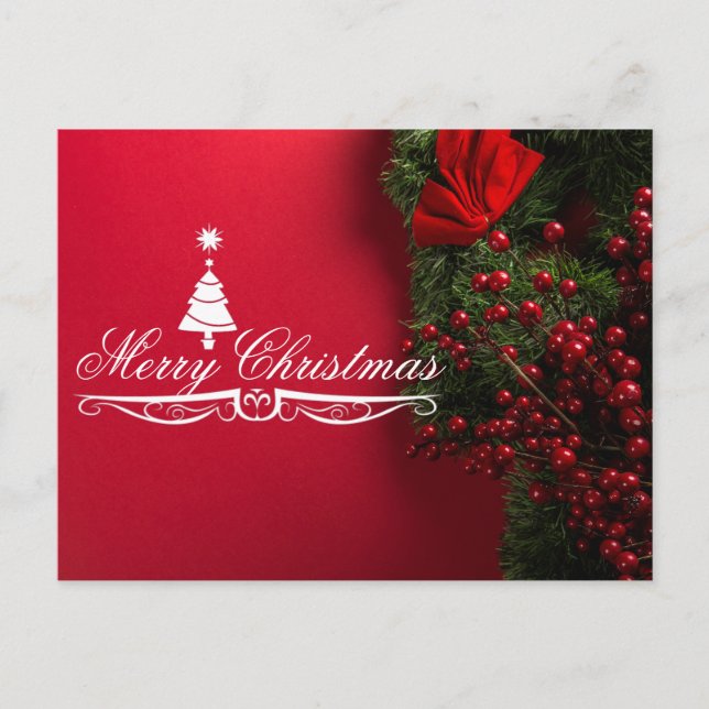 Merry Christmas postcard (Front)