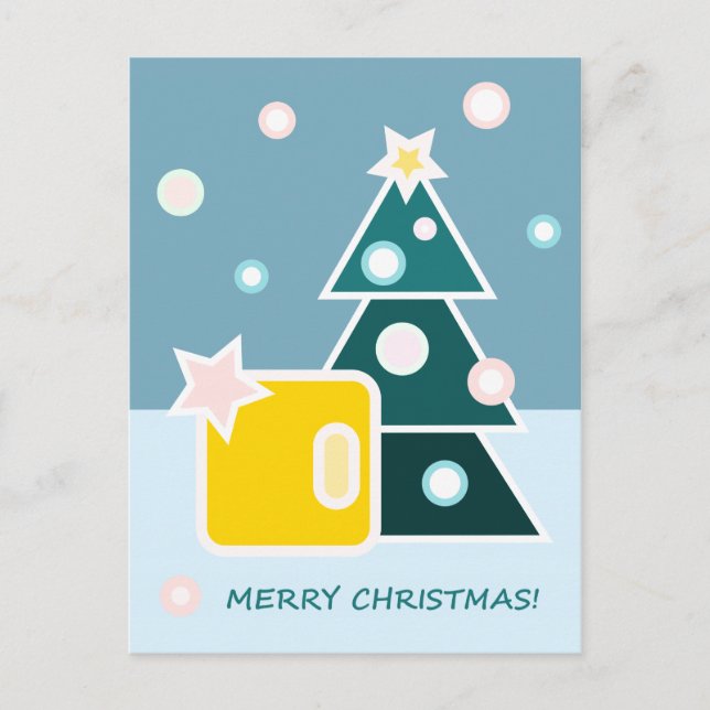 Merry Christmas Postcard (Front)