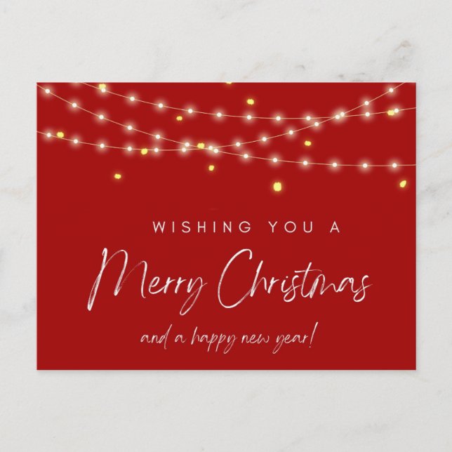 Merry Christmas Postcard (Front)