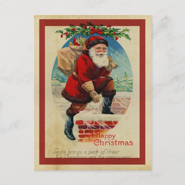 Merry Christmas Postcard (Front)