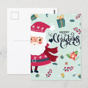 Merry Christmas Postcard